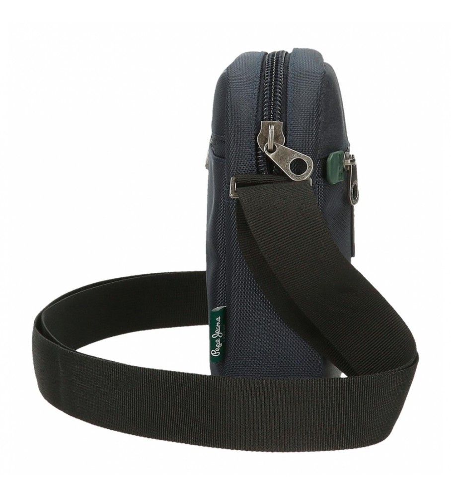 Bolsa de ombro Pepe Jeans Green Bay pequena cinza