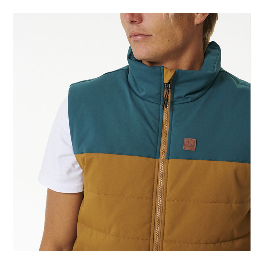 Rip Curl ANTI SERIES RIDGE - Gilet Homme gold