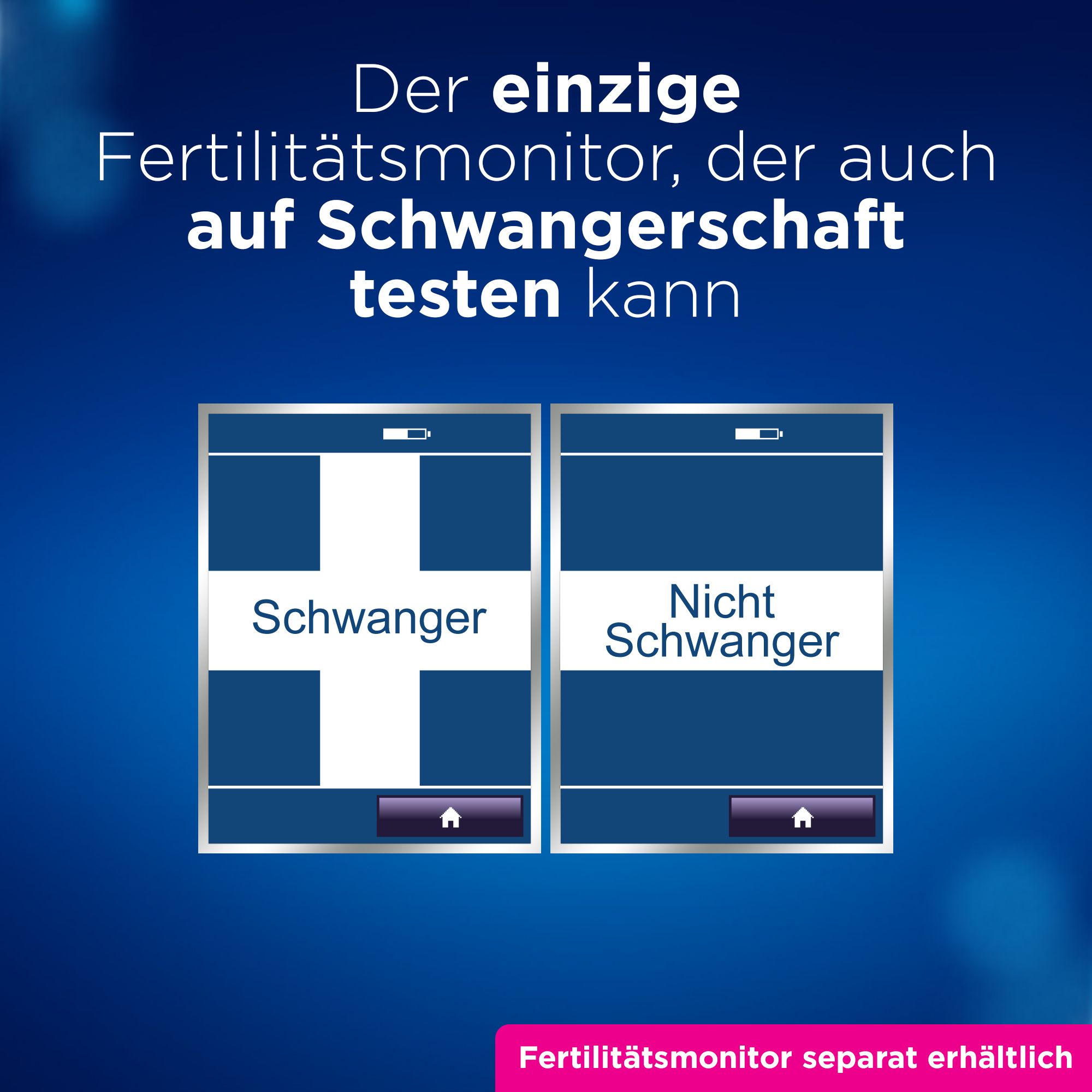 Clearblue Fertilitätsmonitor Teststäbchen