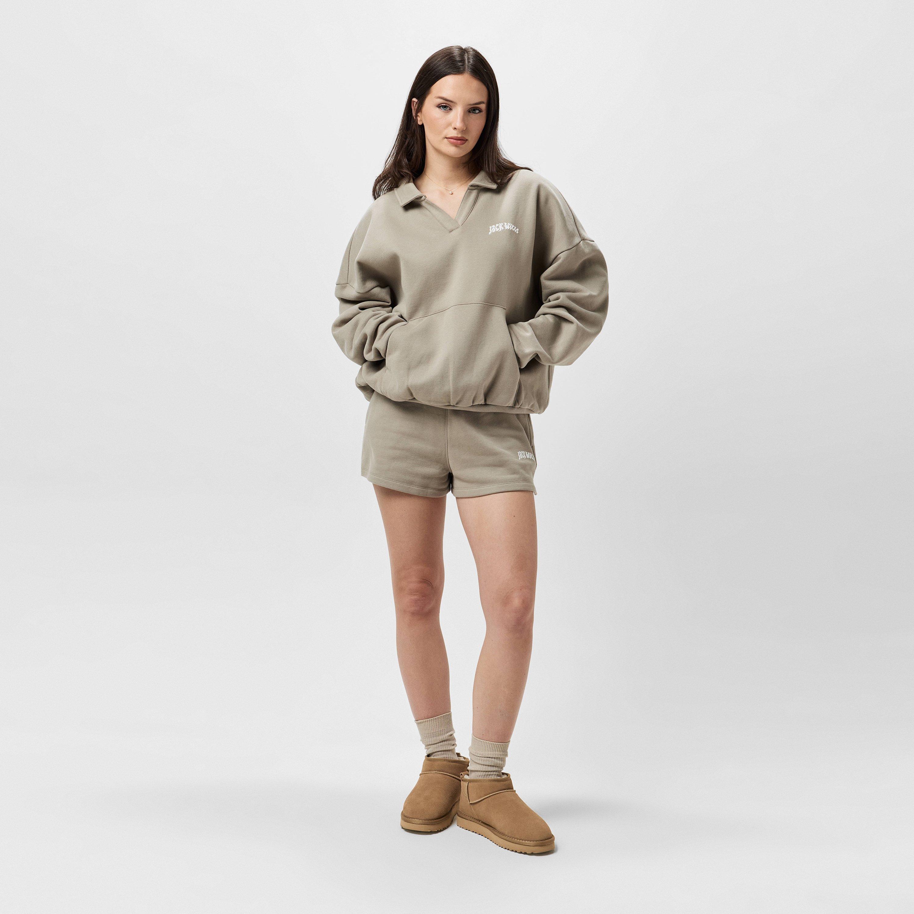 Jack Wills Graphic Fleece Shorts