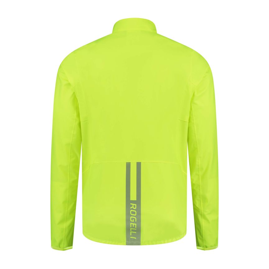 Rogelli Distance Regnjakke Neon