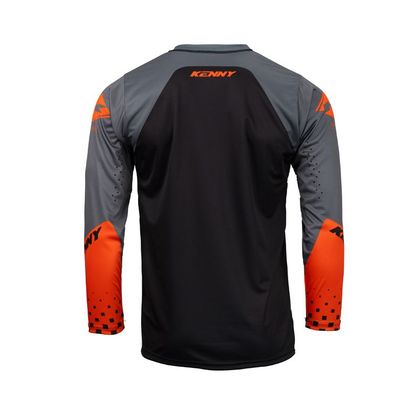 Maillot cross Kenny TRACK FOCUS ENFANT - Orange / Noir