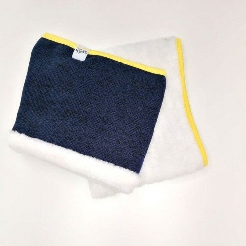 Cachecol reversível Uoamy para cães, azul