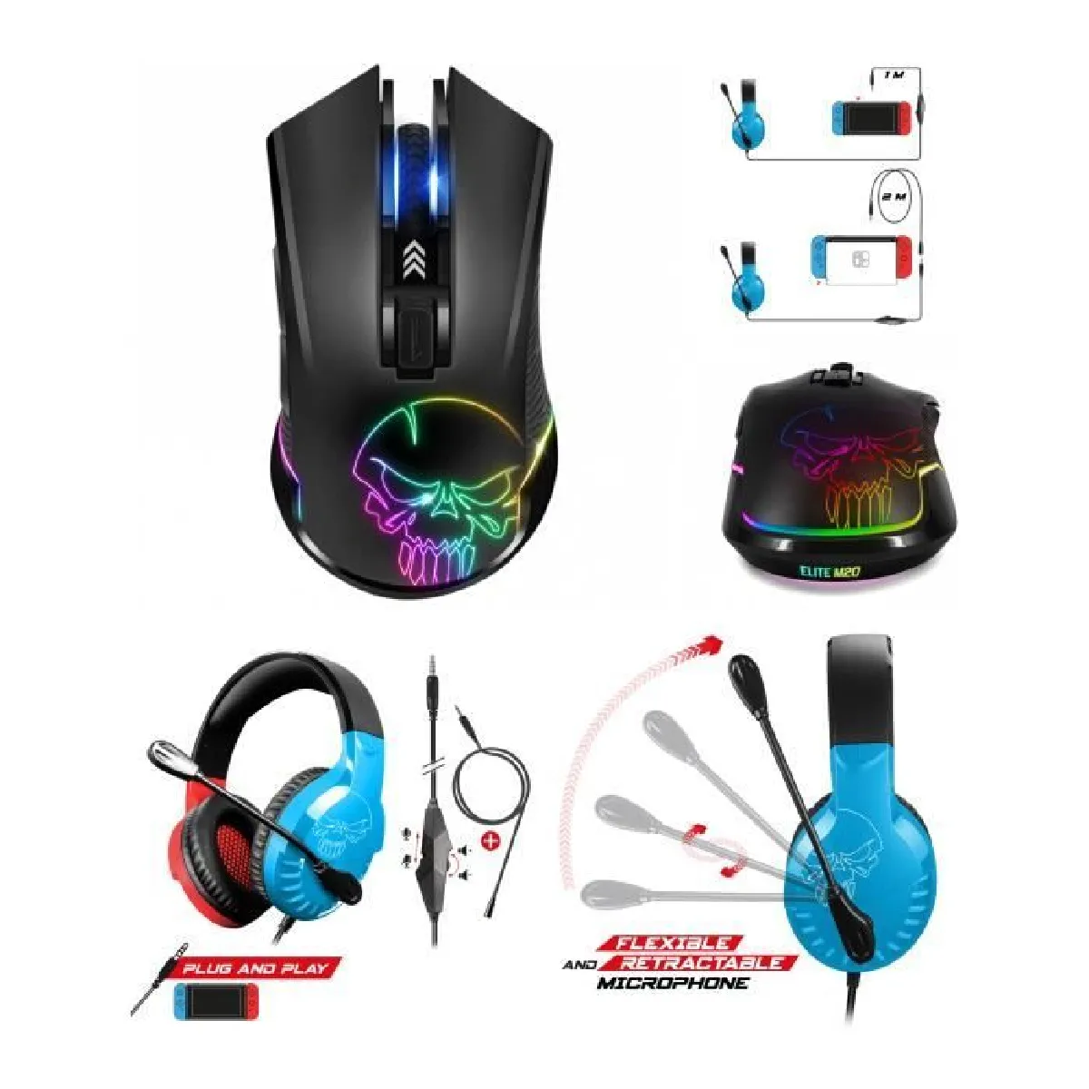 Spirit of Gamer Souris Gamer San Fil