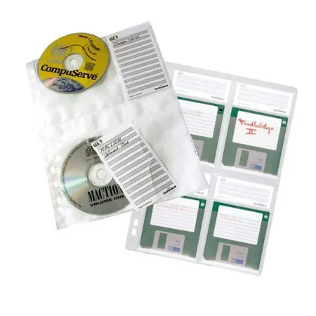 Durable 524319 Diskettenhülle Discoflex, transparent