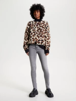 Calça jeans skinny Nora de cintura média