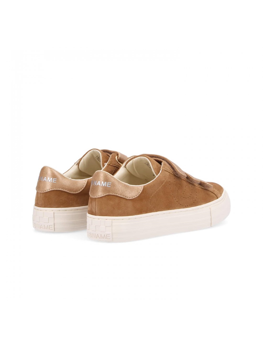 no name Baskets de ville arcade straps perfos camel