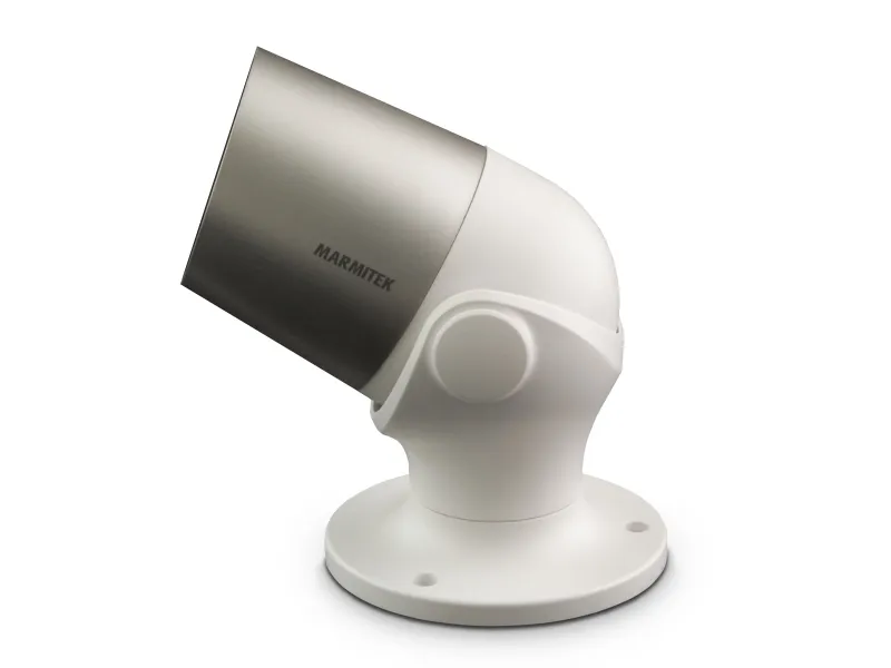 Marmitek Smart Me View MO - Netværksovervågningskamera - udendørs - modstandsdygtig over for vandsprøjt og byger - farve (Dag/nat) - 1920 x 1080 - 1080p - audio - trådløs - WiFi - H.264 - DC 12 V