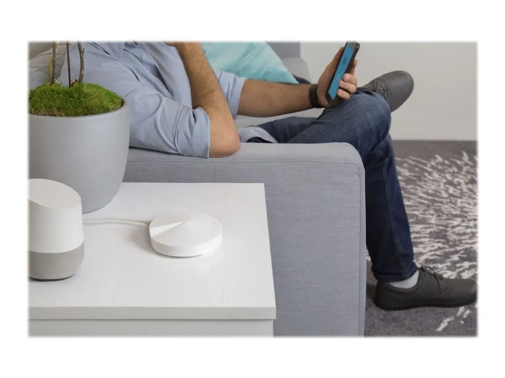TP-Link DECO M5 - Wi-Fi-system - (2 routere) - op til 4500 sq.ft - mesh 1GbE - Wi-Fi 5 - Dual Band