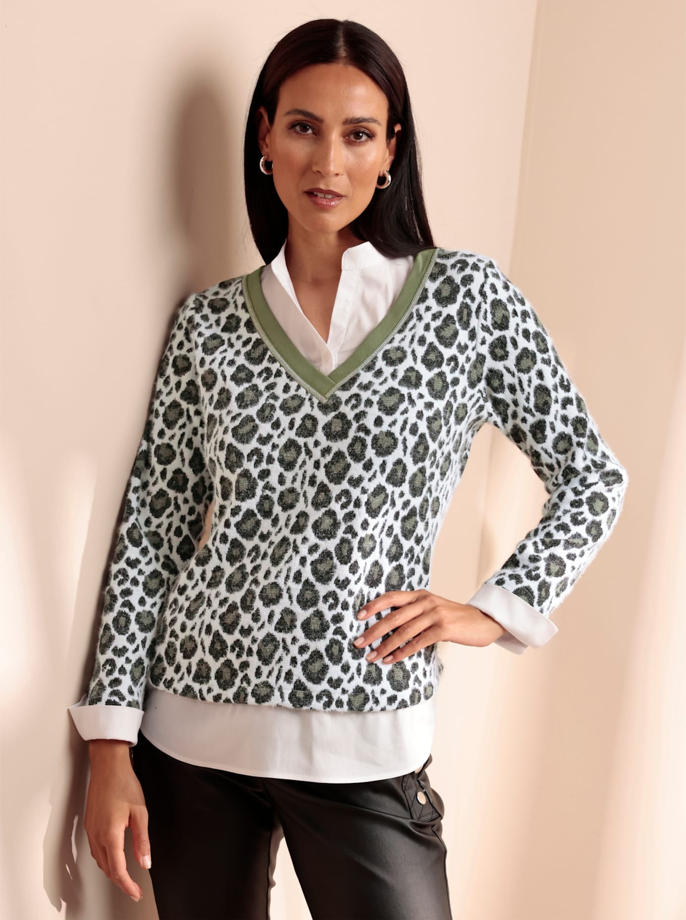heine 2-in-1-Pullover »2-in-1-Pullover«