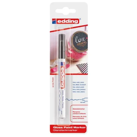 edding 780 Glanzlackmarker, 0.8 mm, schwarz