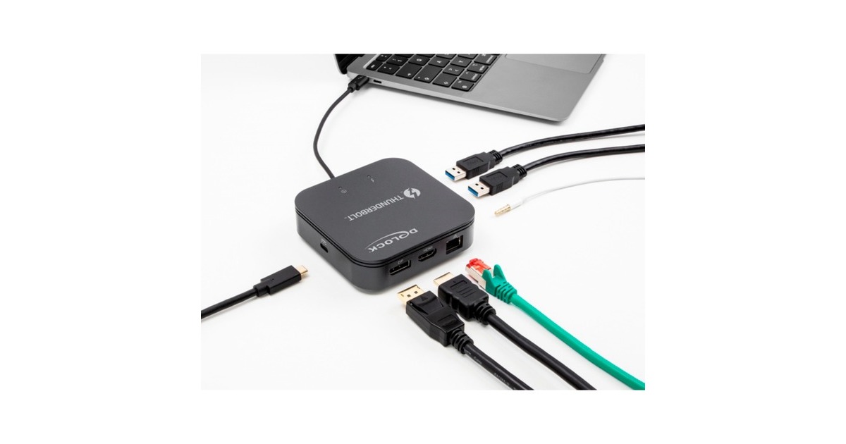 DeLOCKThunderbolt 3 Mini Dockingstation 8K  (Zwart)