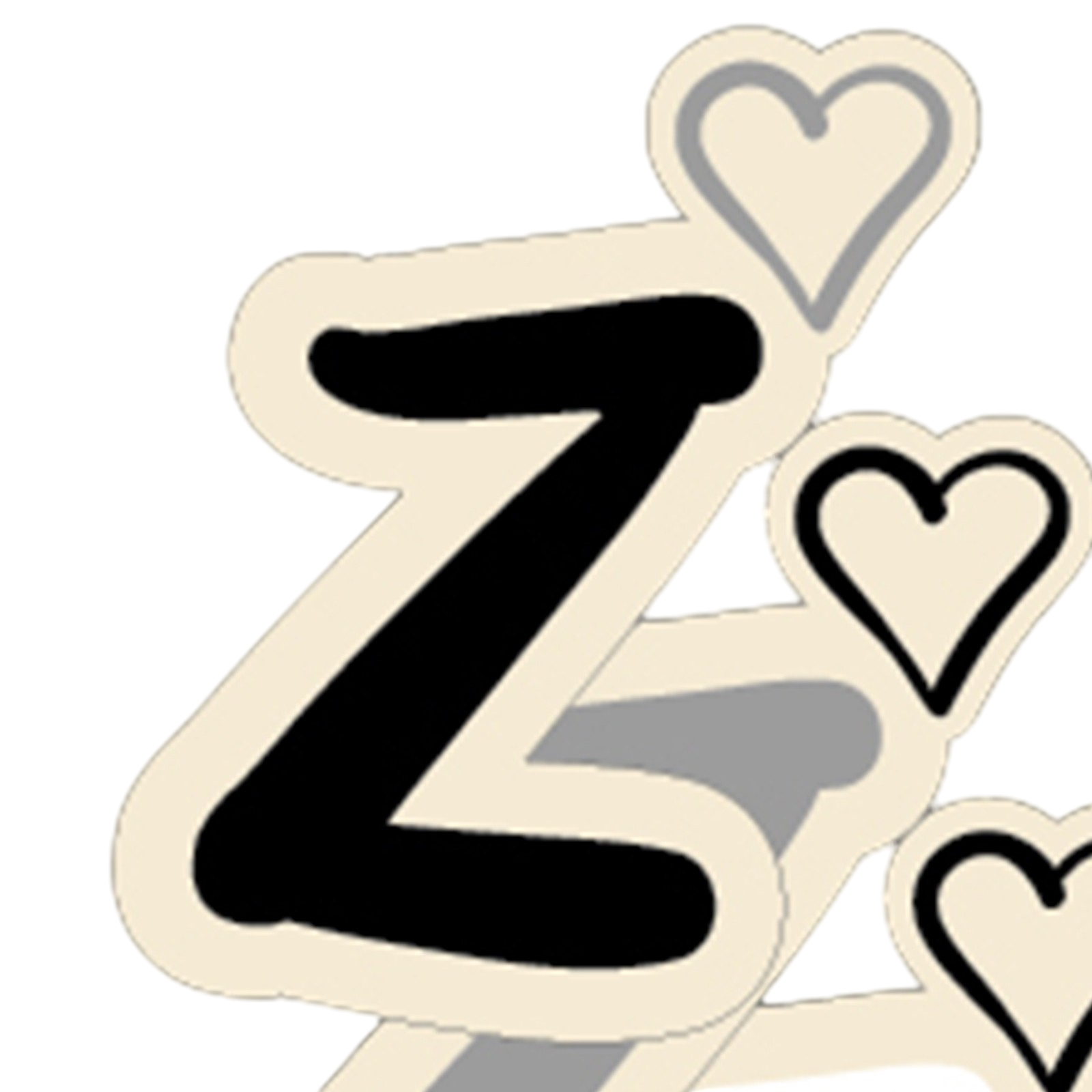 Buchstaben gross Z