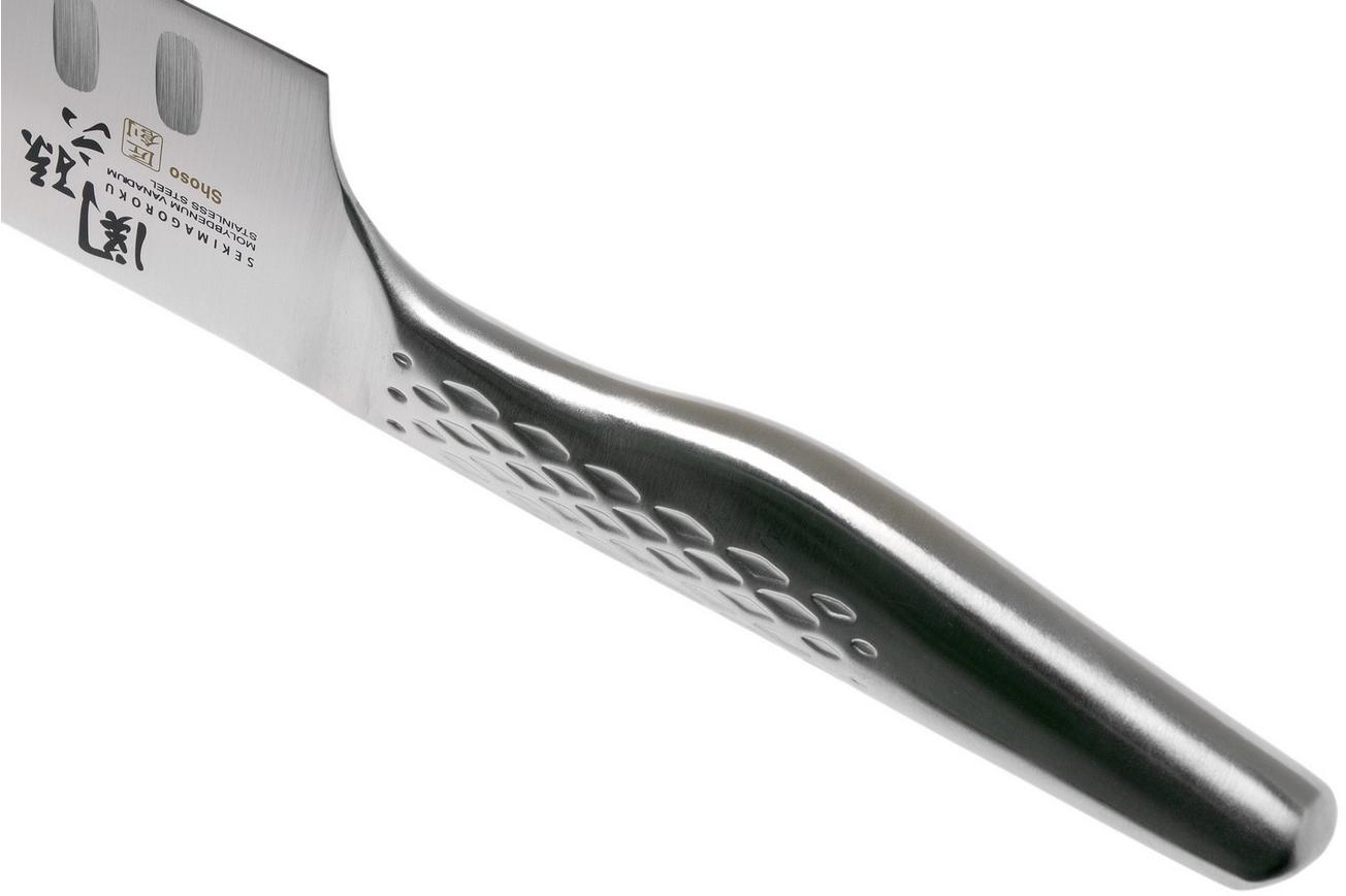 Kai Seki Magoroku Shoso santoku met kuiltjes, 16,5 cm