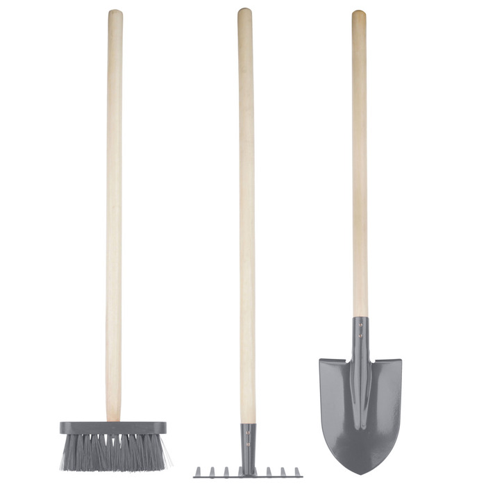 Spade til børn koksgrå 70 x 12 cm - Garden