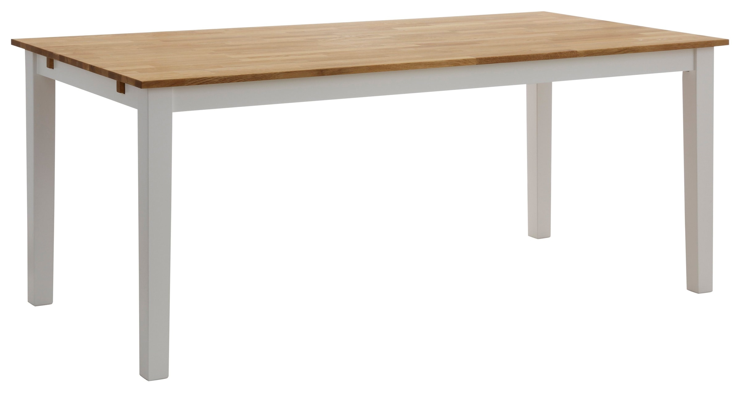 Home affaire Esstisch »Samba Holztisch Landhaus Küche Bestseller« aus massivem Buchenholz, 140 cm oder 180 cm, verlängerbar
