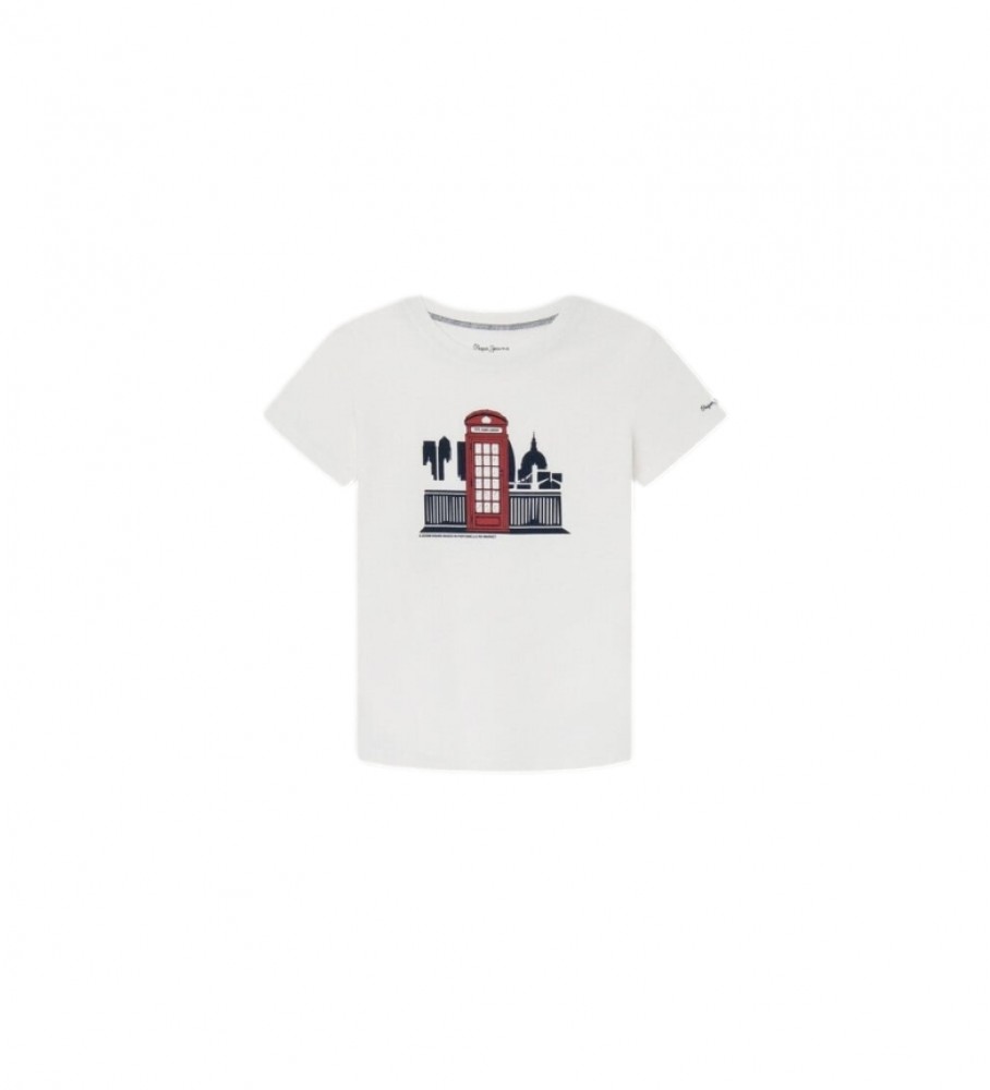Camiseta branca Pepe Jeans Neil