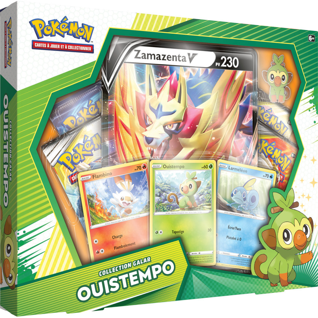 Coffret Pokémon Epée et Bouclier - Ouistempo Zamazenta V