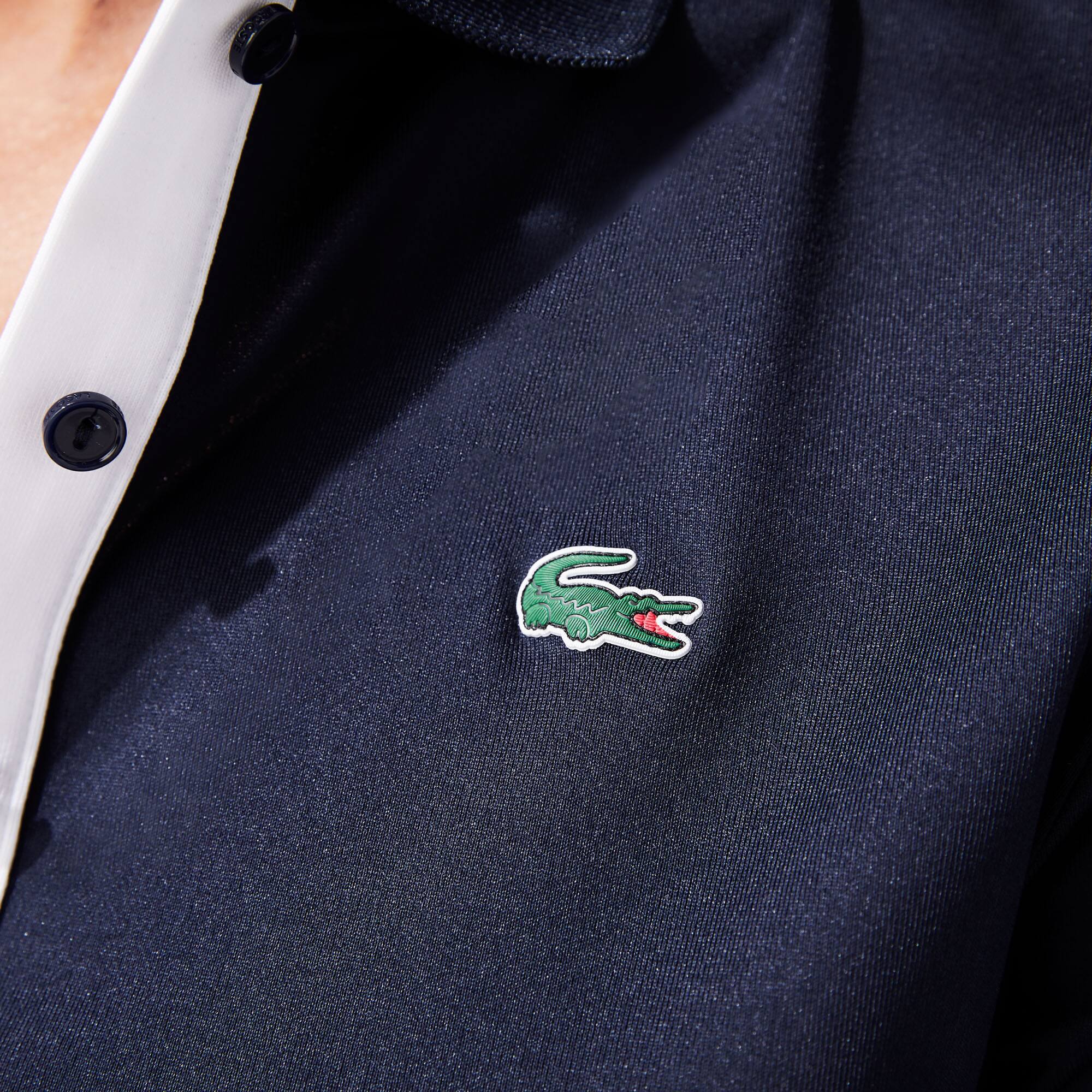Damen Golf-Poloshirt aus atmungsaktivem Stretch LACOSTE SPORT Kurze Ärmel - Blau - Lacoste - Damen
