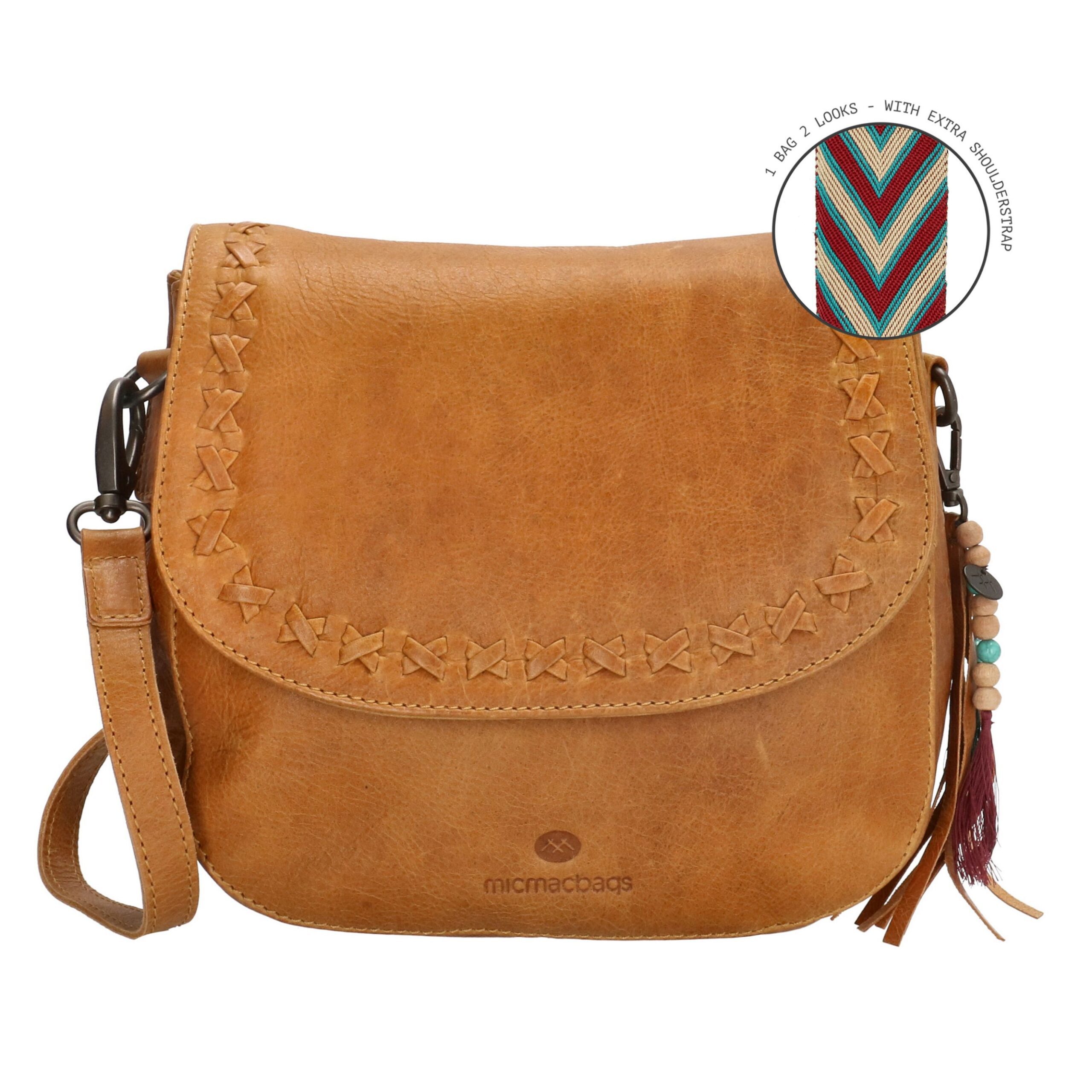 Micmacbags Friendship Schoudertas Camel