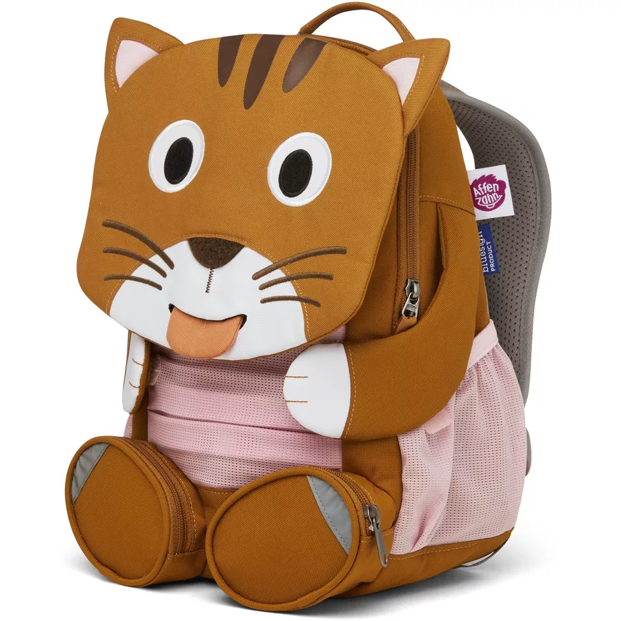 Affenzahn Große Freunde - Kinderrucksack: Katze, braun Modell 2022
