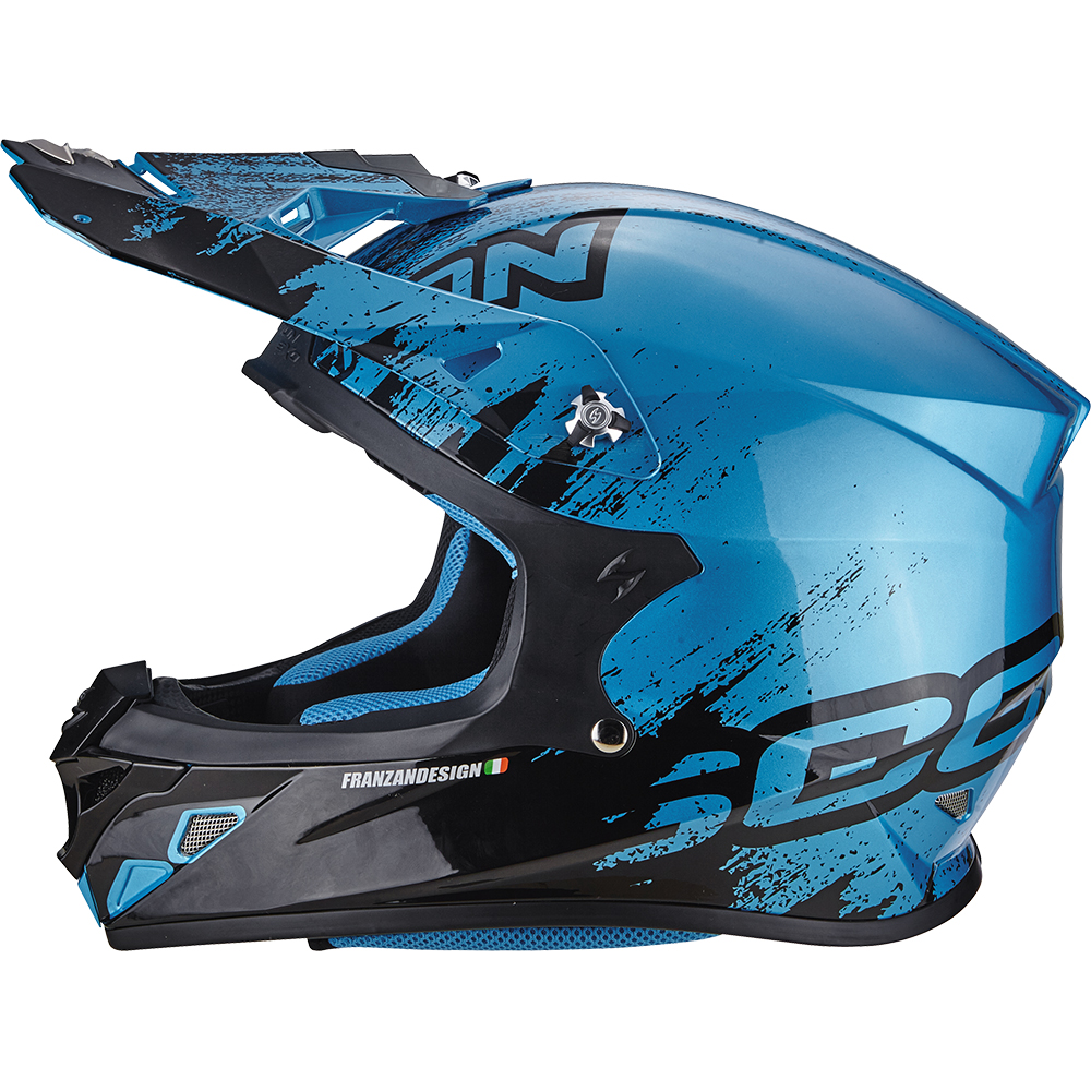 Scorpion - Casque VX-21 Air Mudirt Bleu / Noir