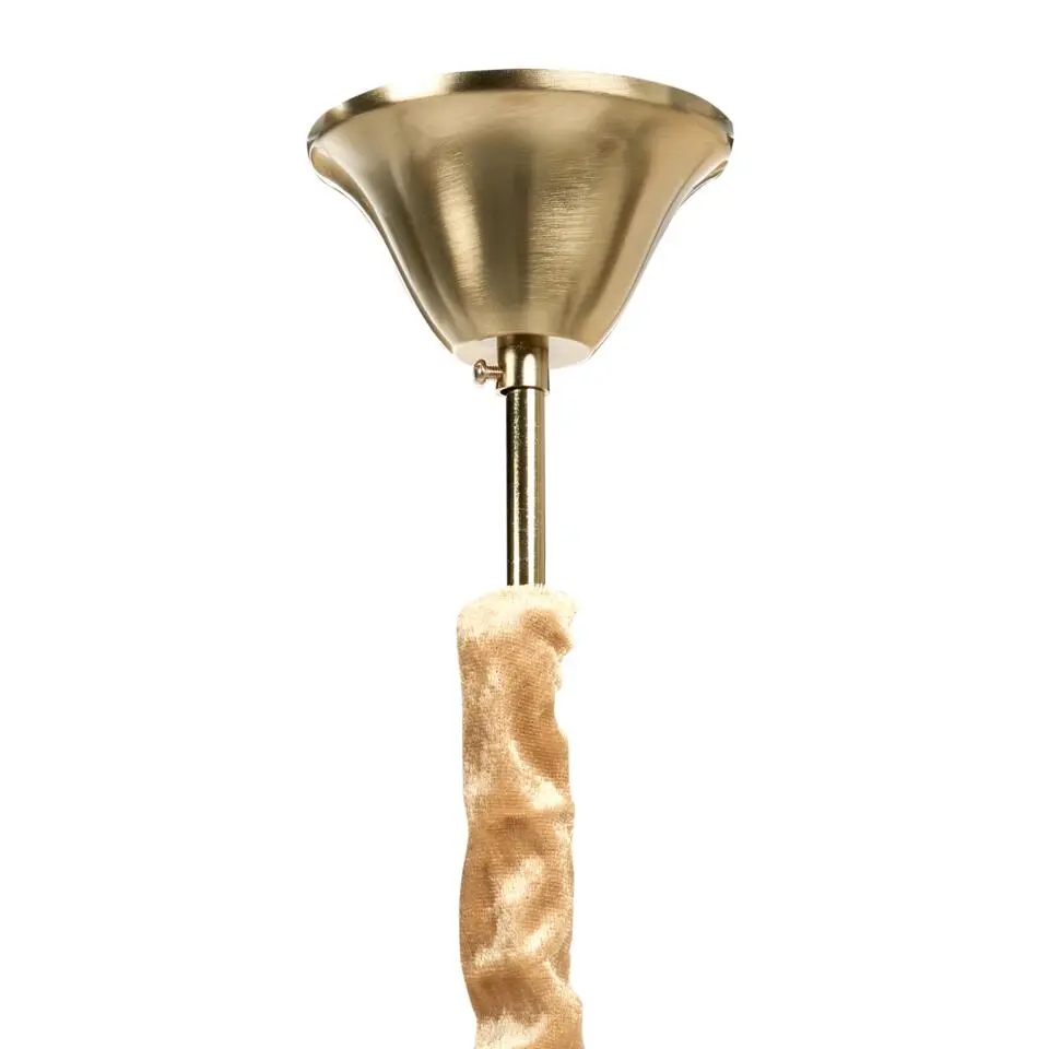CANAGUA - Kroonluchter - Messing/Transparant - Glas