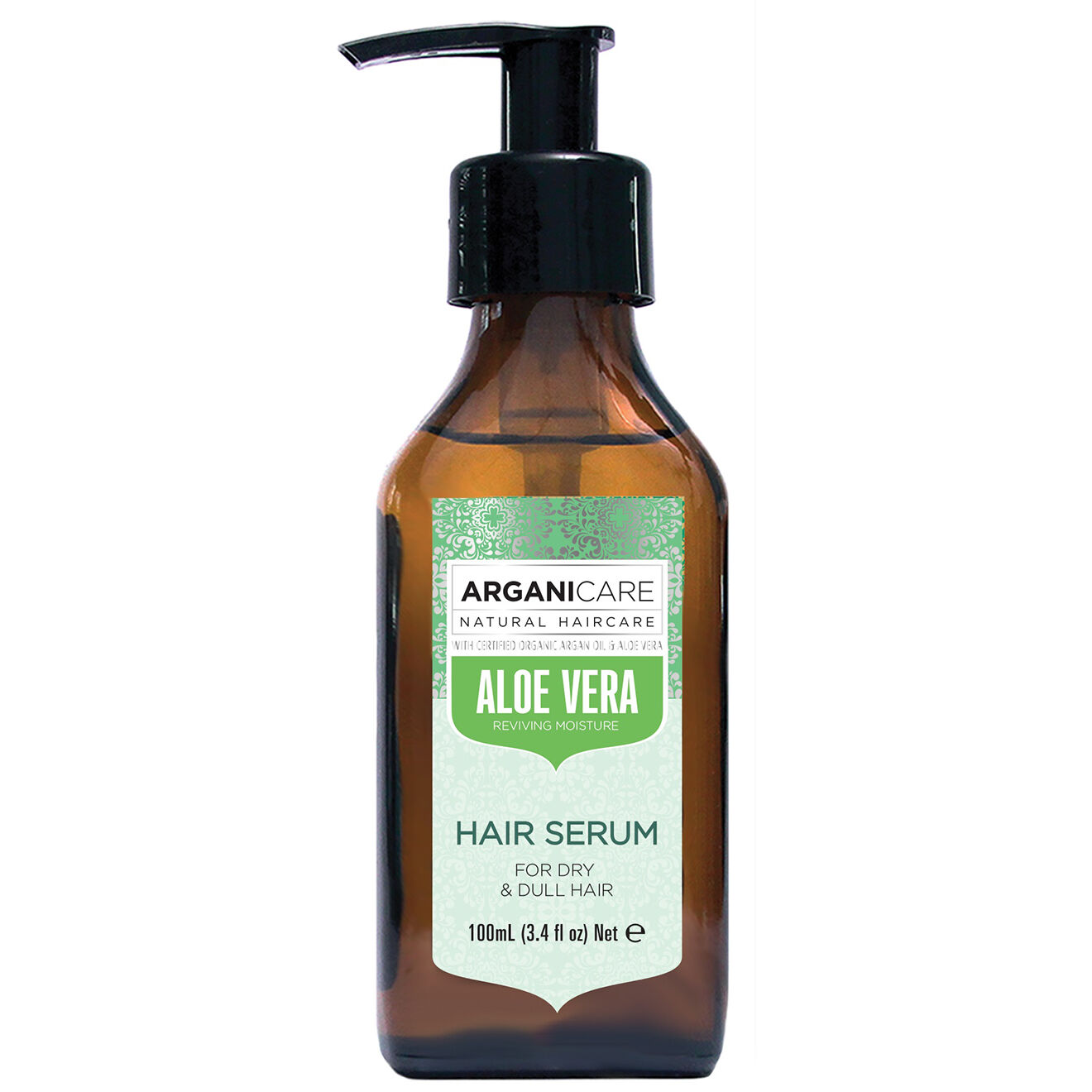 Arganicare Sérum capillaire revitalisant à l'Aloe Vera pour cheveux secs et ternes - 100 ml