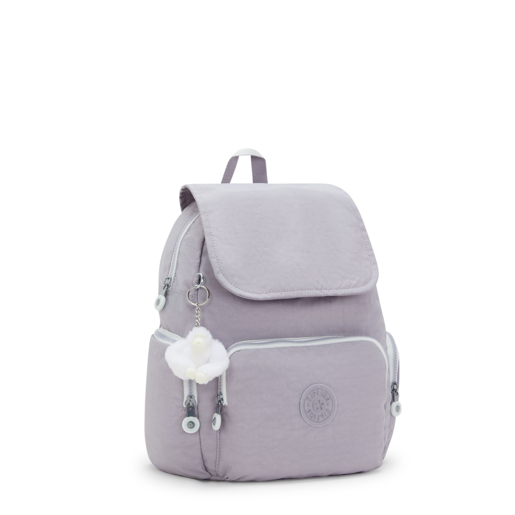 CITY ZIP S  Petit sac à dos avec bretelles ajustables - Tender Grey