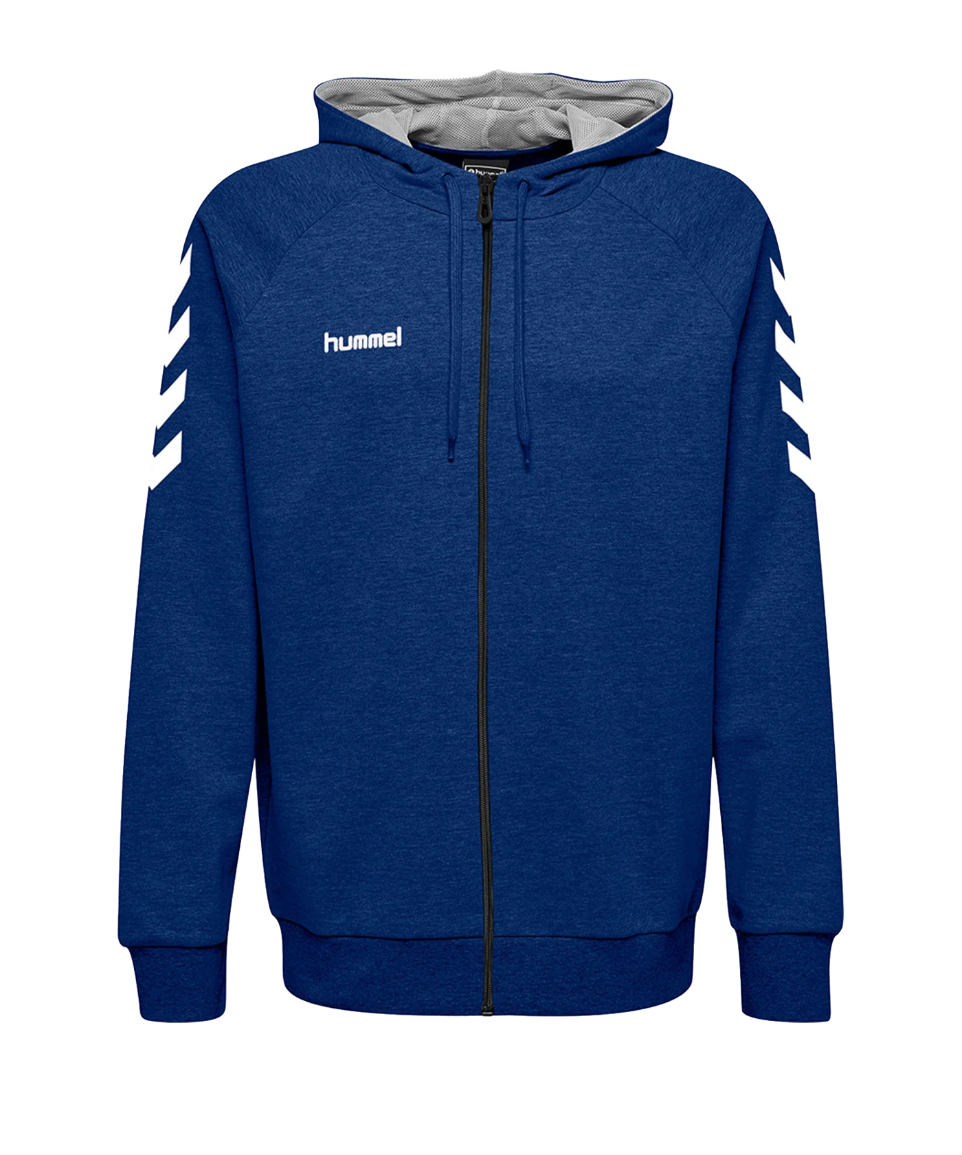 Hummel Cotton Kapuzenjacke Kids Blau F7045