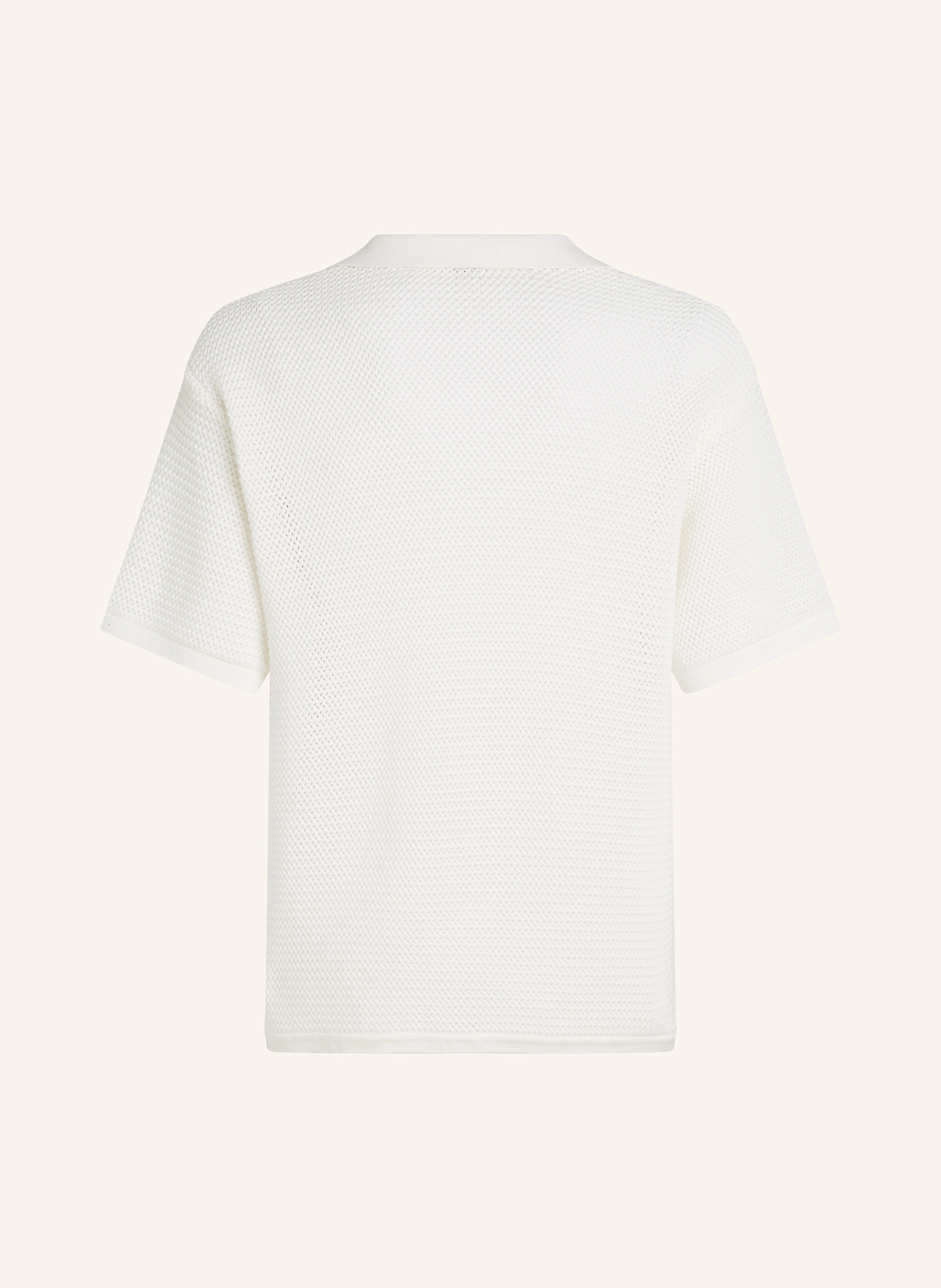 KARL LAGERFELD HOTEL KARL GEHÄKELTES POLOSHIRT