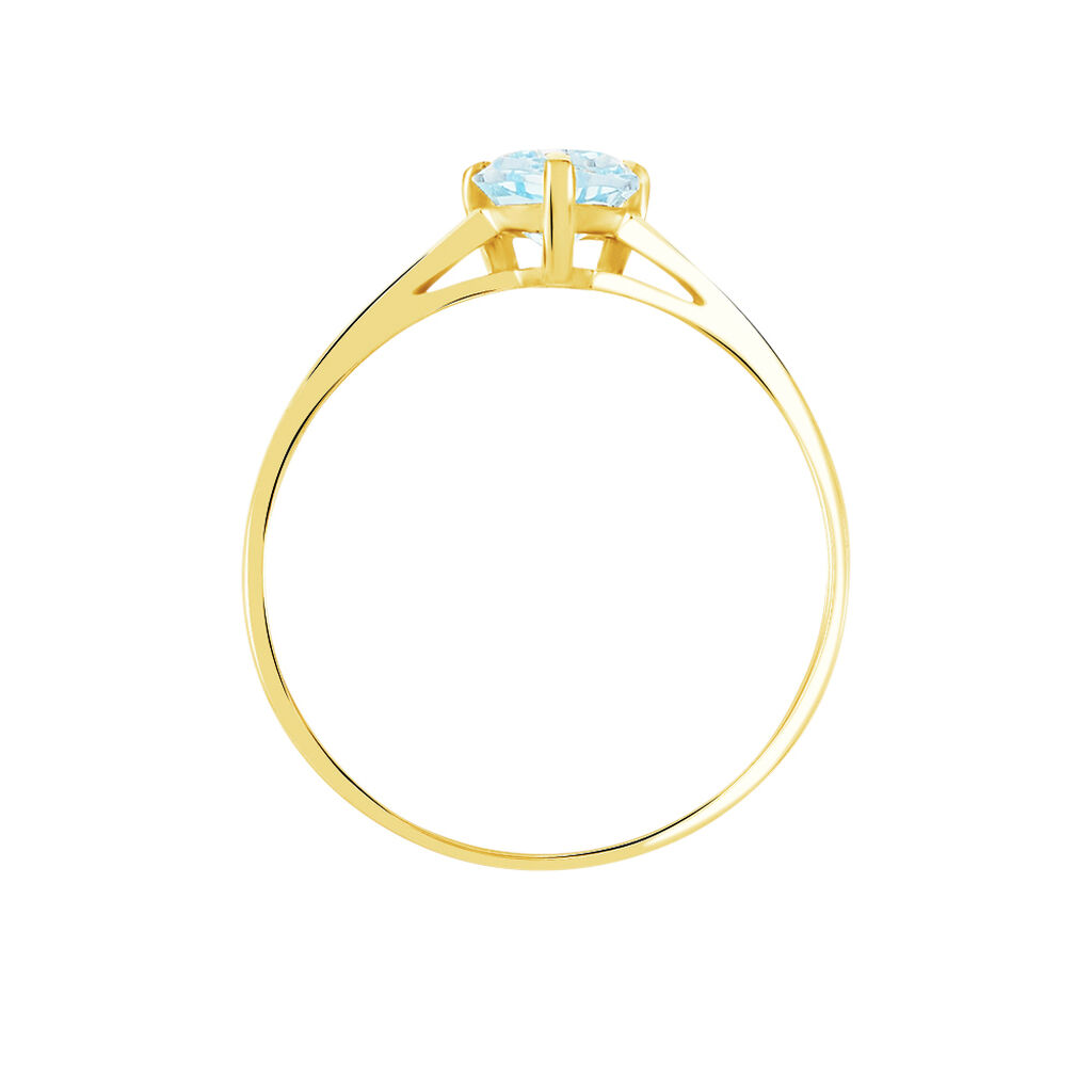 Bague Miyah Or Jaune Topaze