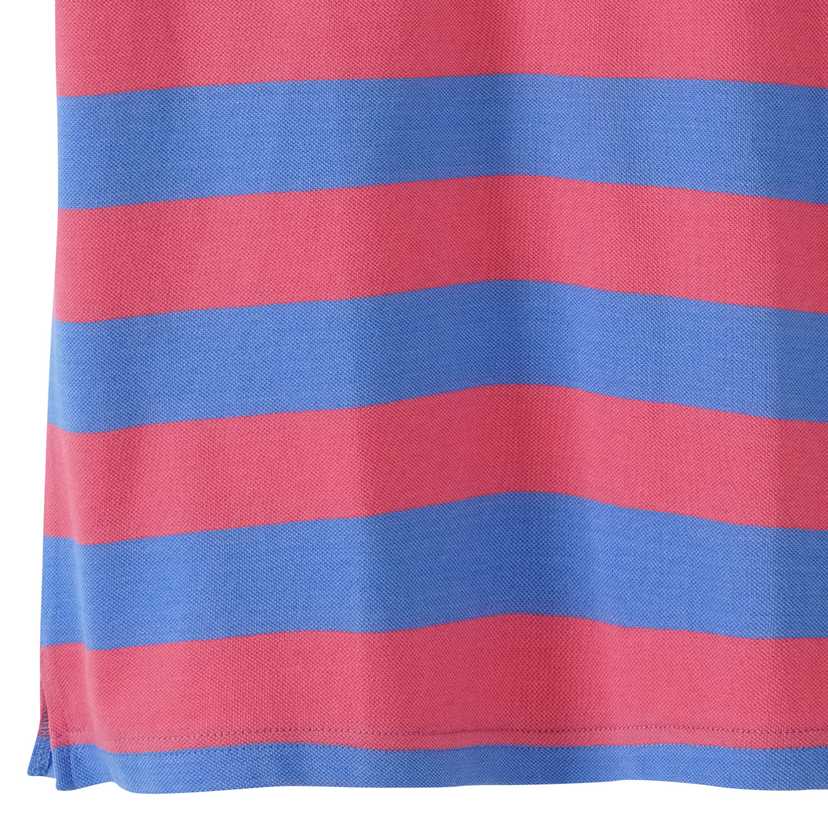 Yigga Jungen Poloshirt mit Streifen blau / rot