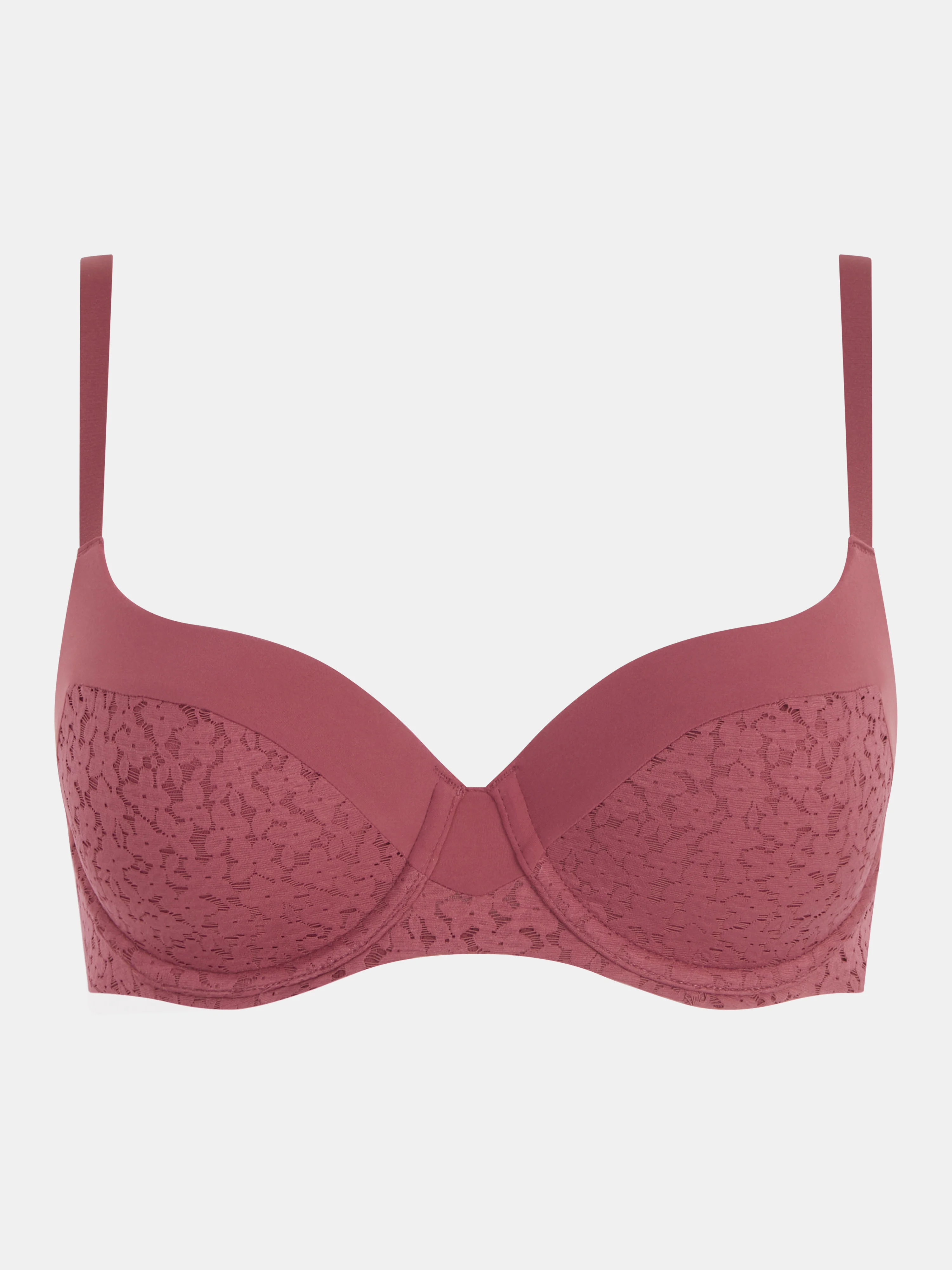 NORAH - Soutien-gorge coques emboîtant en dentelle | Rose