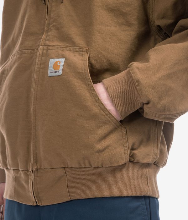Carhartt WIP OG Active Organic Dearborn Jacke (hamilton brown rinsed)
