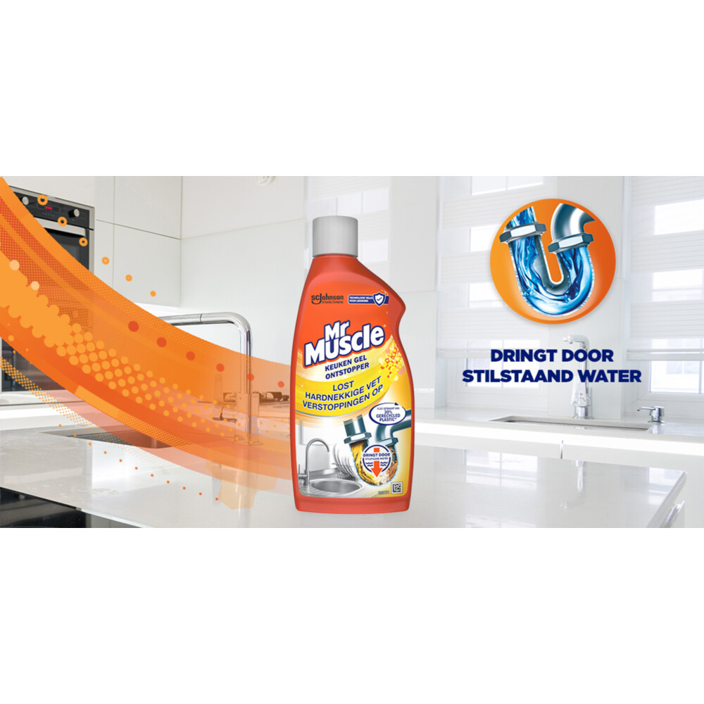 Mr. Muscle Keuken Gel Ontstopper 500 ml