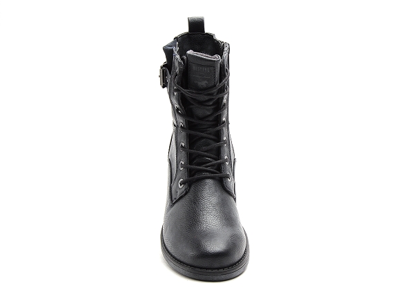 Mustang boots bottine talons femme 1229521 bleu