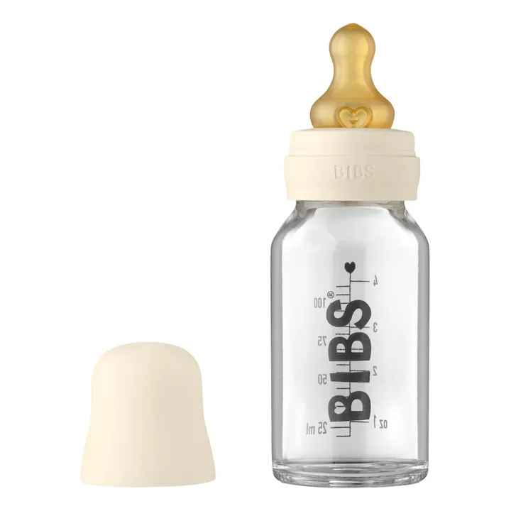 Bibs Biberon en verre | Ivoire