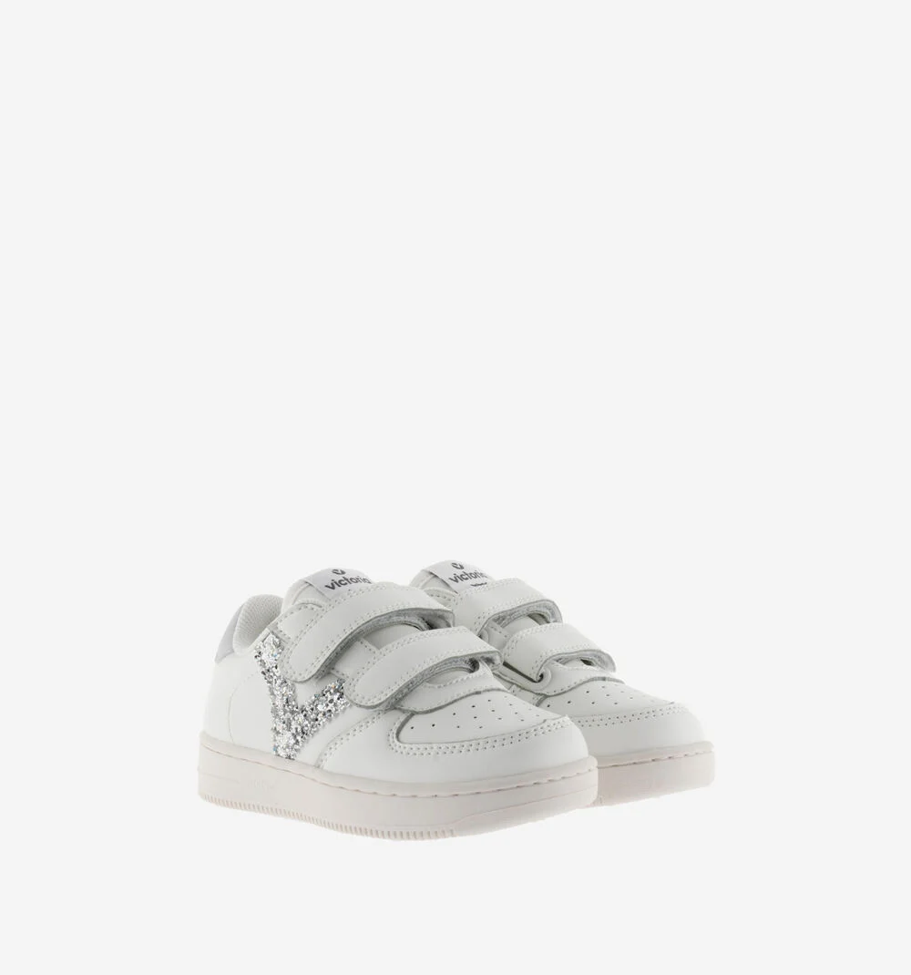 TIEMPO PIÈCES FANTAISIE Baskets glitter de sport pour fille PLATA