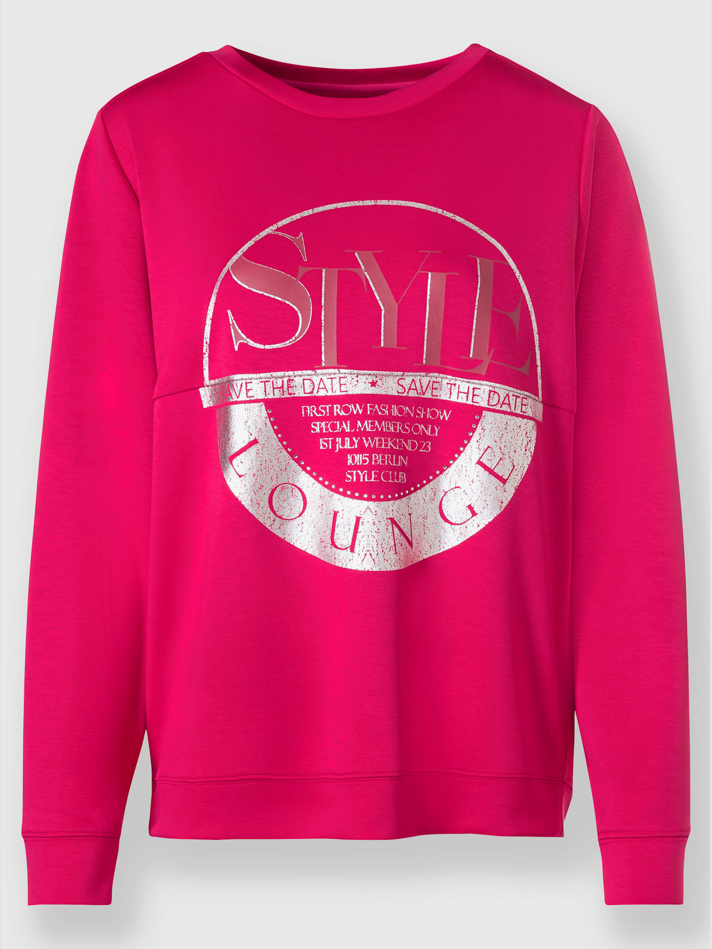 Sweat-shirt mélange de modal doux