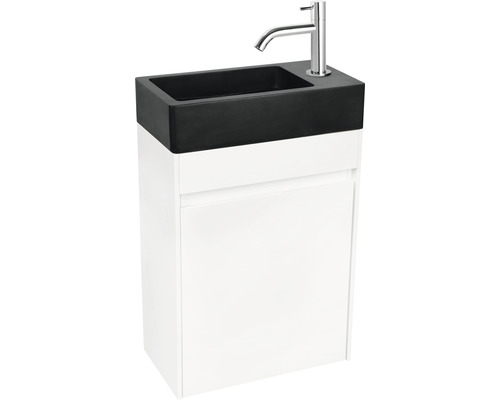 Wastafelmeubel Verschil HURA L BxHxD 39,5 x 52 cm x 21,5 cm Frontkleur wit
