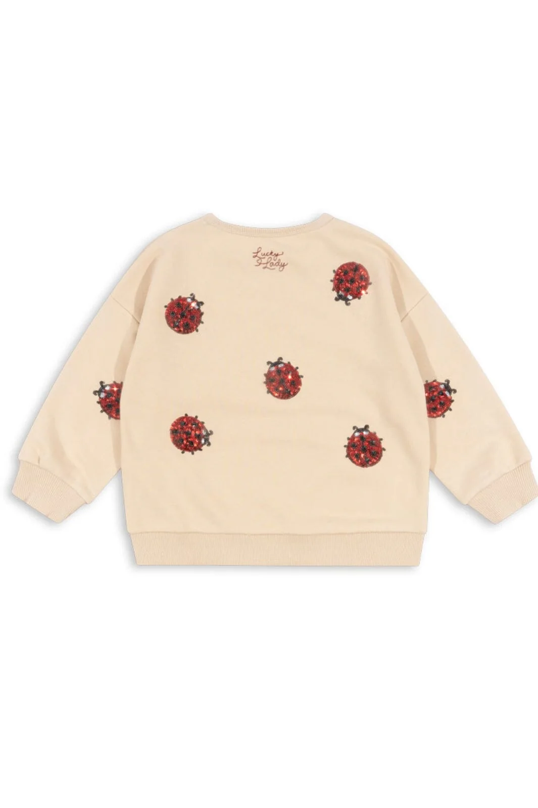 Konges Sløjd Lou Ladybug Glitter Sweatshirt Ocs Ks102204