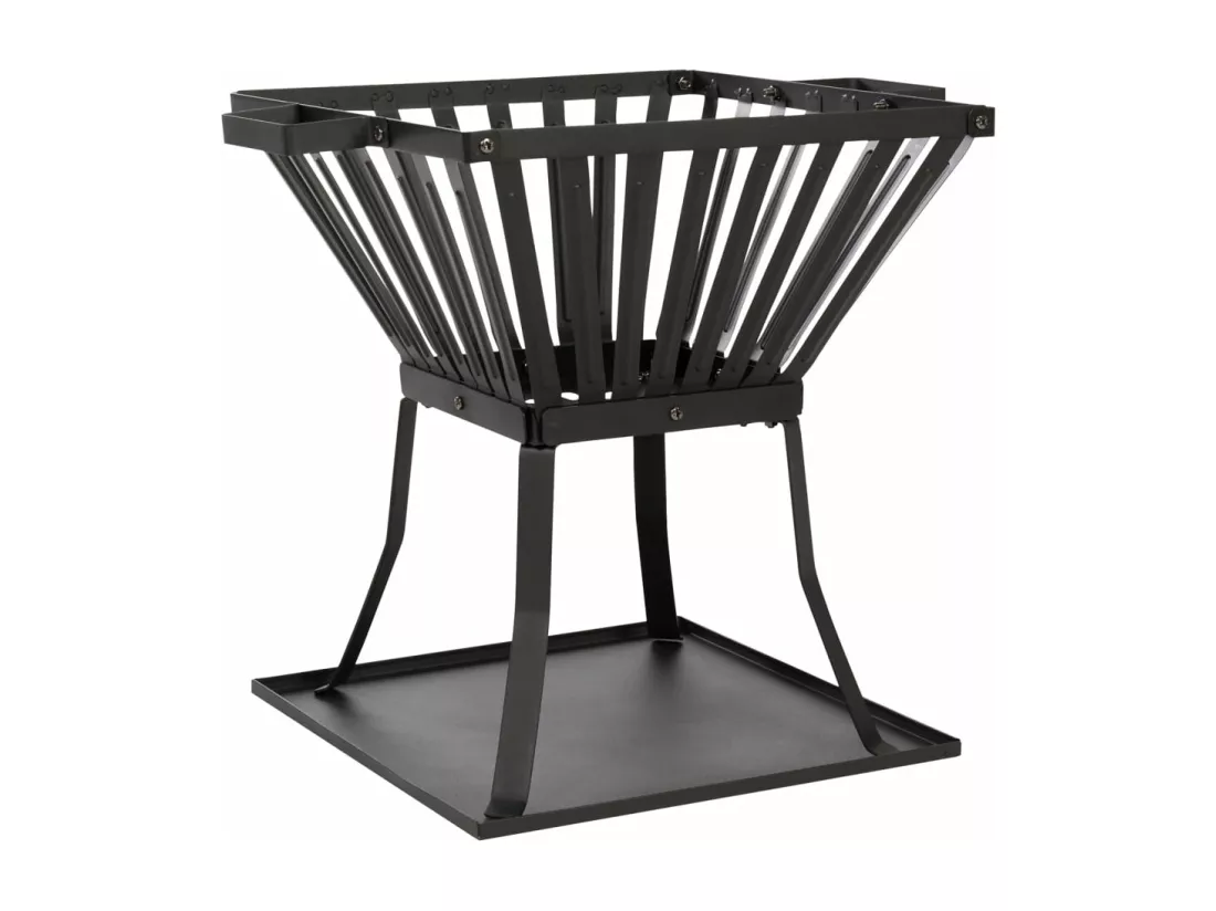 Bol à feu Denver Acier Noir 51,5x39x45 cm 85015