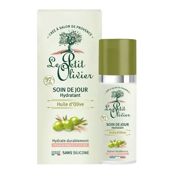 Le Petit Olivier - Creme Hidratante Facial Diurno - Azeite de Oliva 50ml