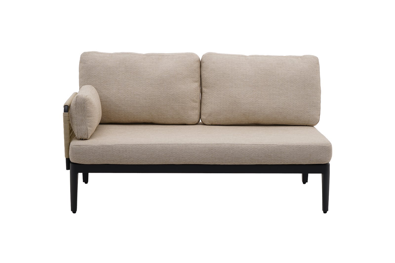 Sailon hjørnesofa sort