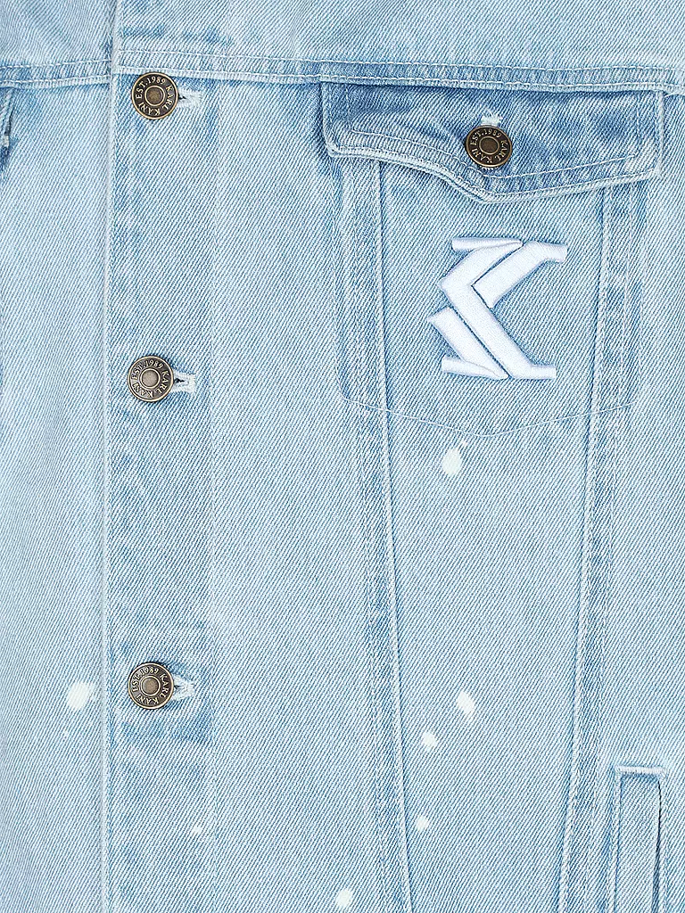 KARL KANI Jeansjacke  hellblau