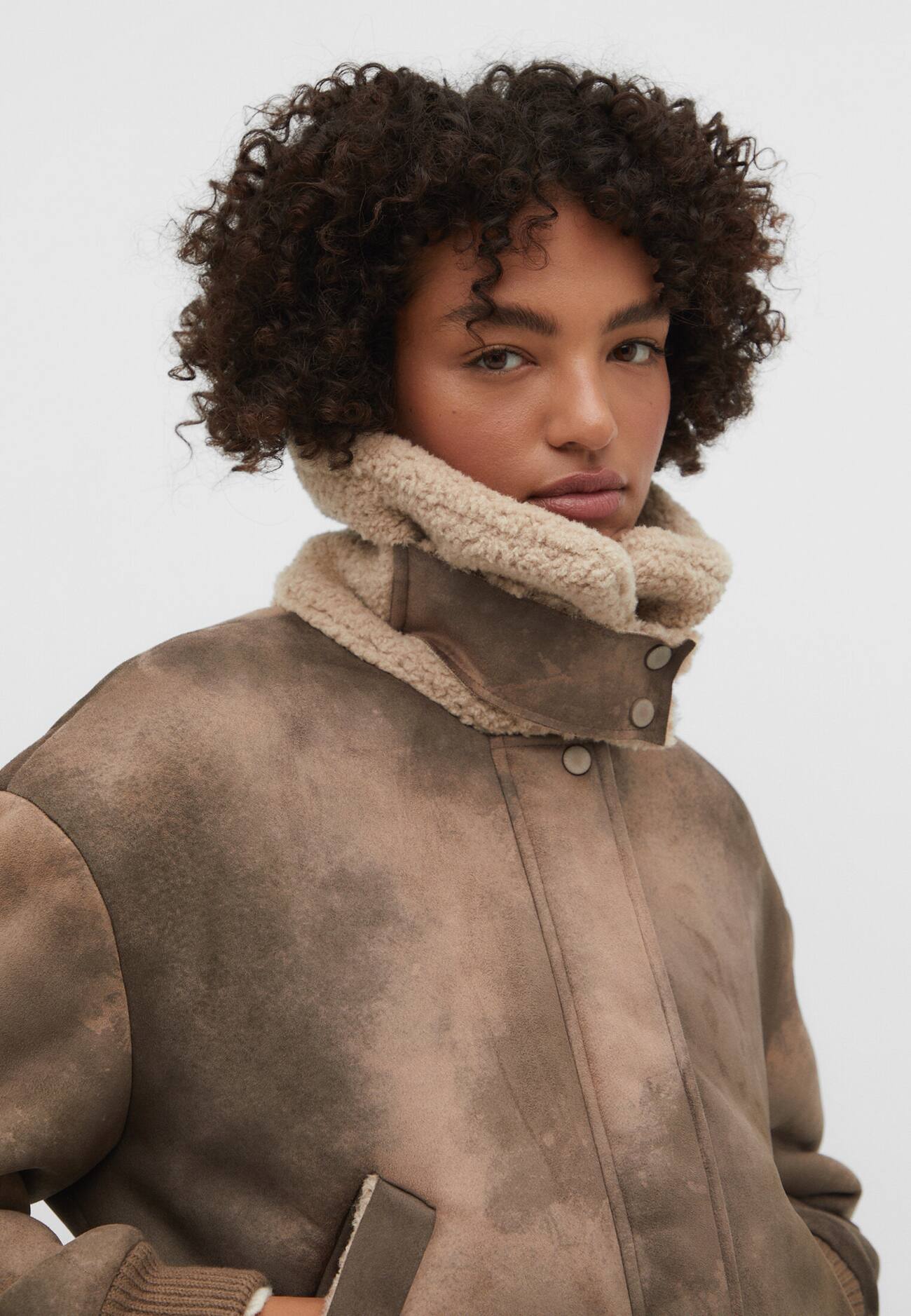 Jaqueta bomber vintage dupla face