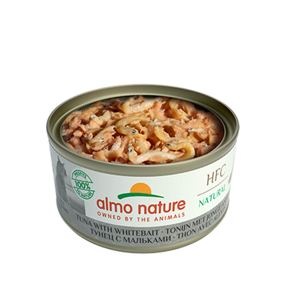 Almo Nature HFC Natural - Kattenvoer - 70 Gram - vis, tonijn