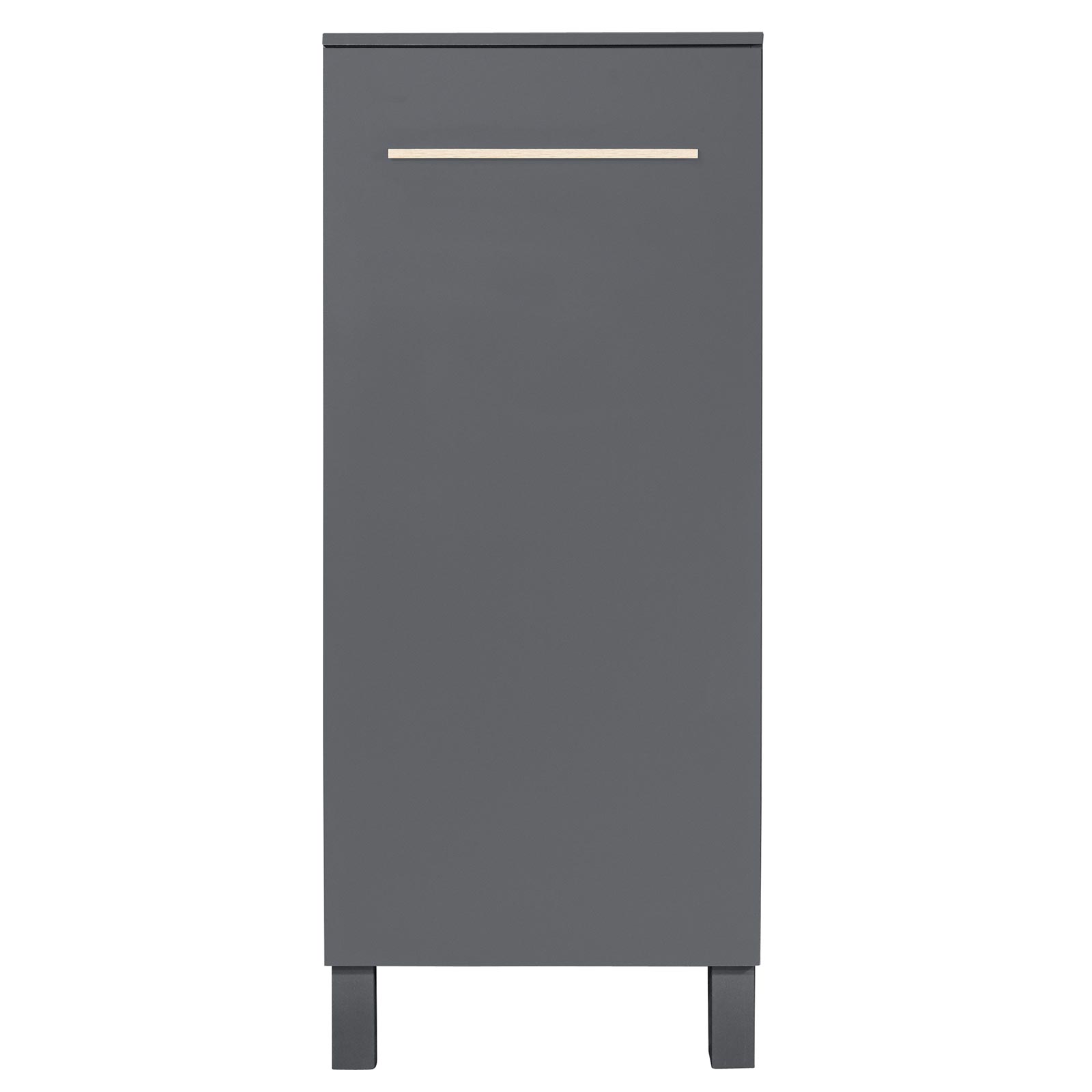 Kühlschrank-Umbau - anthrazit - Sonoma Eiche - 60 cm