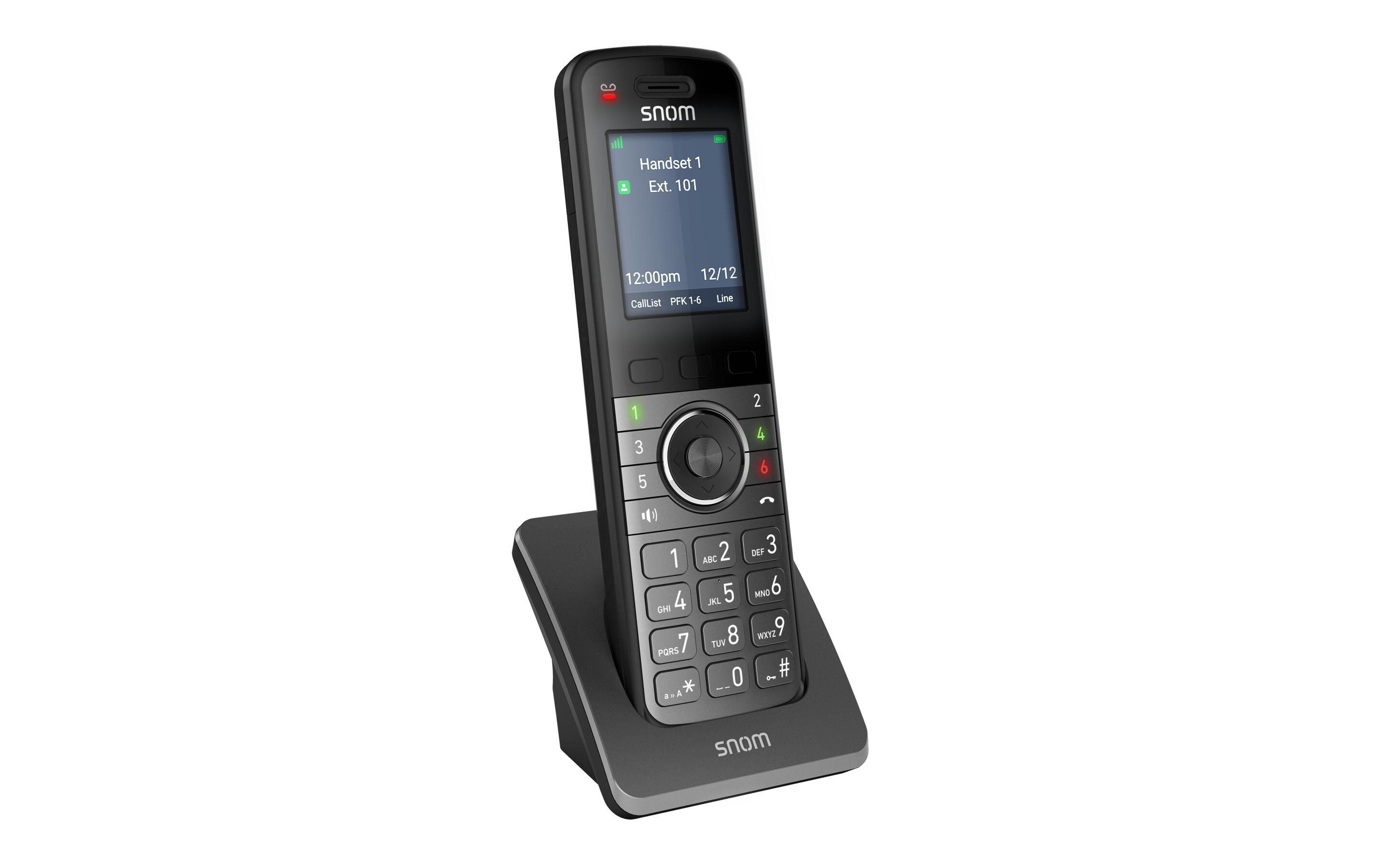 Mobilteil M55M55 - Snom's DECT-Alleskönner im Business-Umfeld